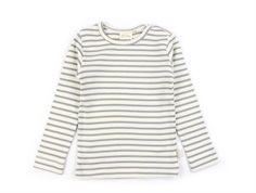 Petit Piao blue mist striped t-shirt